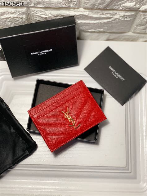 ysl card bag